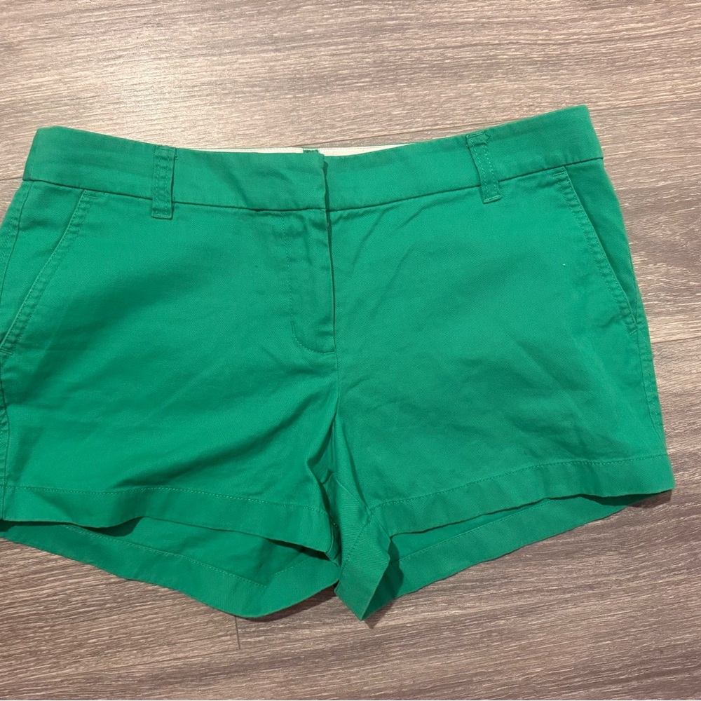 J. Crew Vibrant Green Women's Bermudas